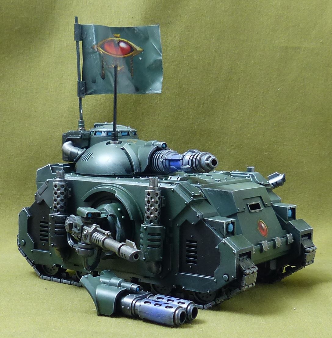 Deimos Pattern Predator Battle Tank Painted - Sons of Horus - Warhammer Horus Heresy #BD