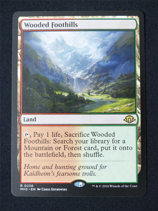 Wooded Foothills - MH3 - Mtg Card #4L4