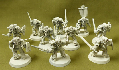 Templar Brethren set of 10 - Imperial Fists - Warhammer Horus Heresy #G7