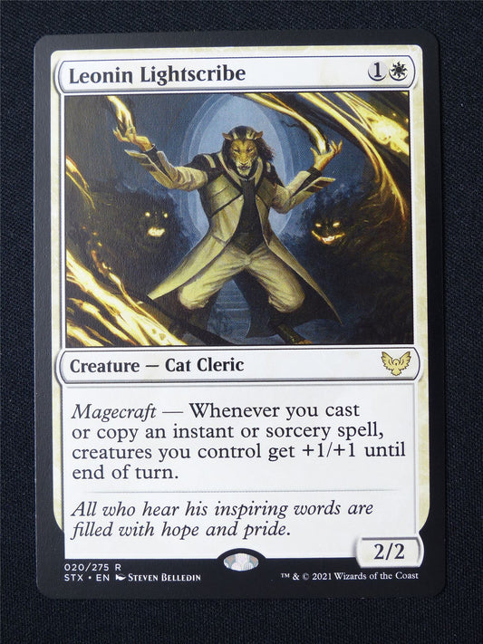 Leonin Lightscribe - STX - Mtg Card #4W0