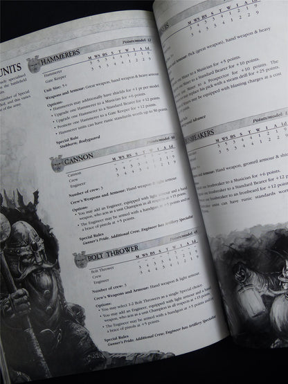Warhammer Armies: Dwarfs 6th Edition Softback - Warhammer Old World #1HG