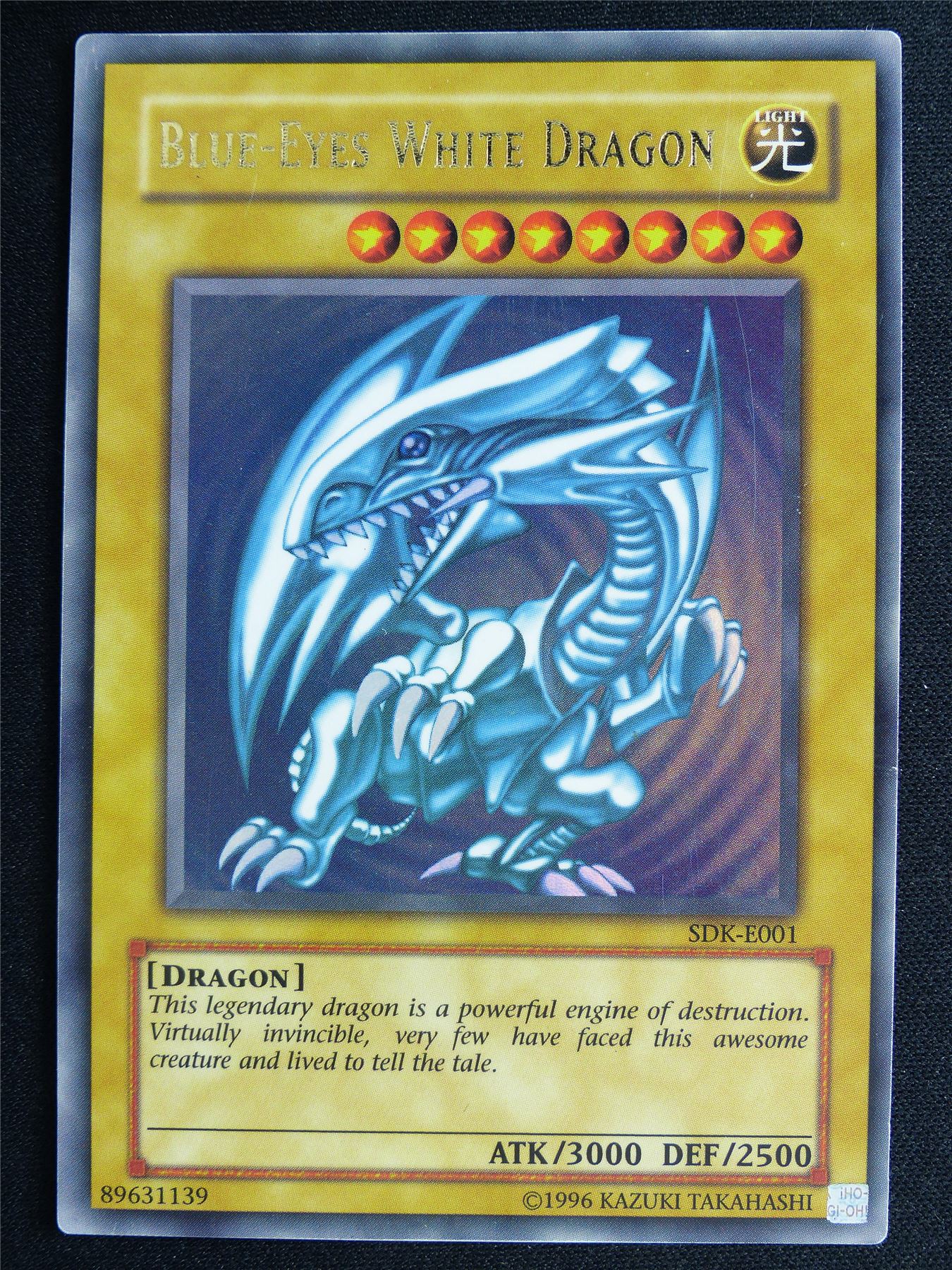 Blue-Eyes White Dragon SDK Ultra Rare - Yugioh Card #4RZ