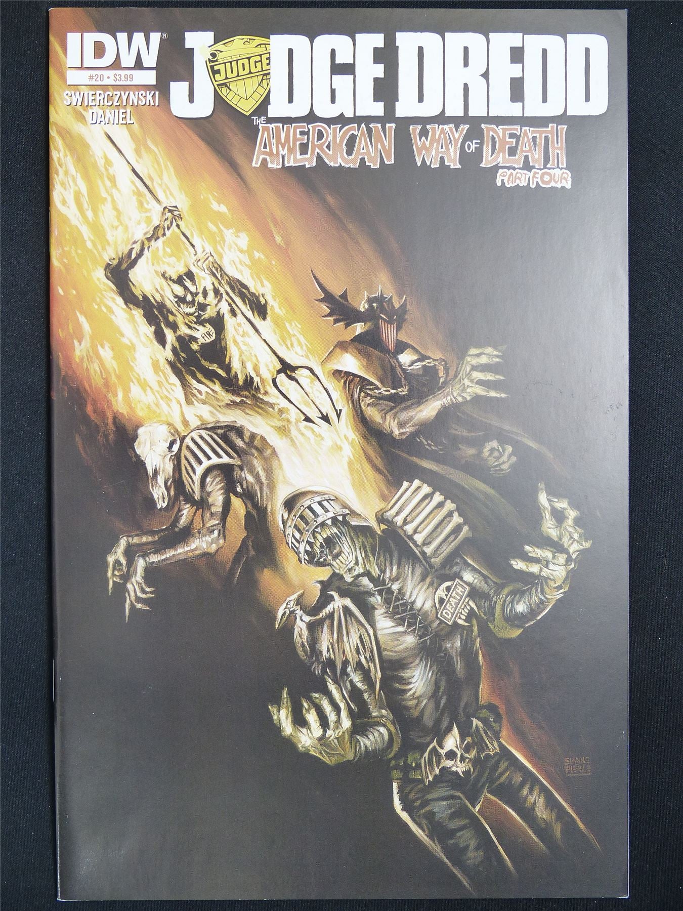 JUDGE Dredd the American Way of Death part four #20 - IDW Comic #1O2