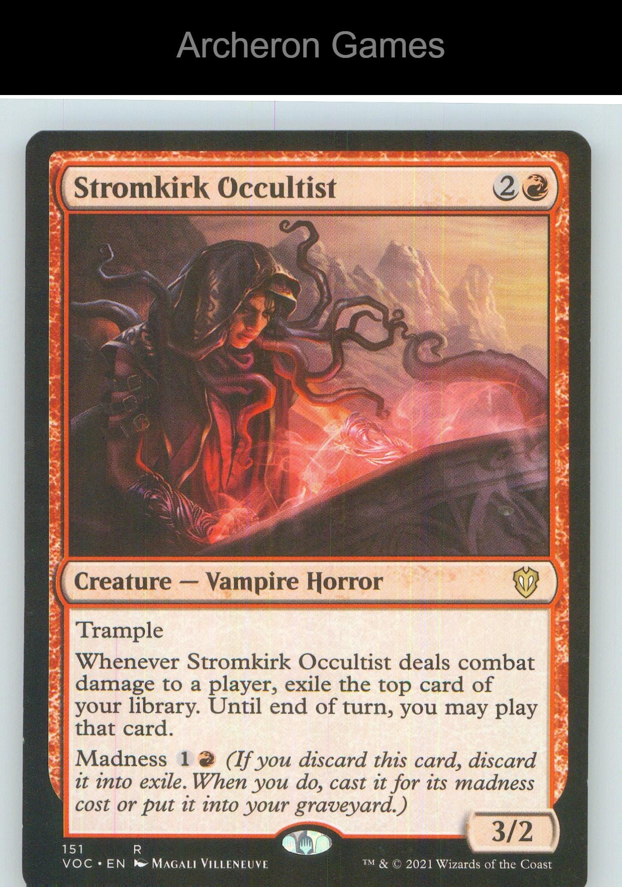 Stromkirk Occultist VOC 151 R MTG Card NM/EX+