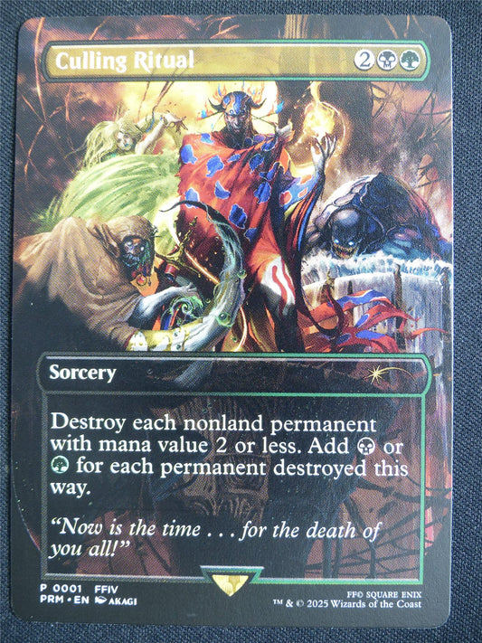Culling Ritual Borderless - PRM - Mtg Card #3JE