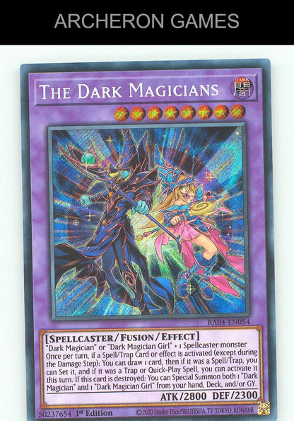 The Dark Magicians (PCR) SEC YUGIOH Card