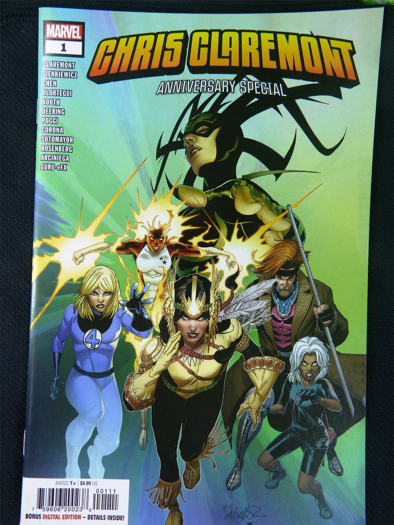 CHRIS Claremont Anniversary Special #1 - Marvel Comic #12X