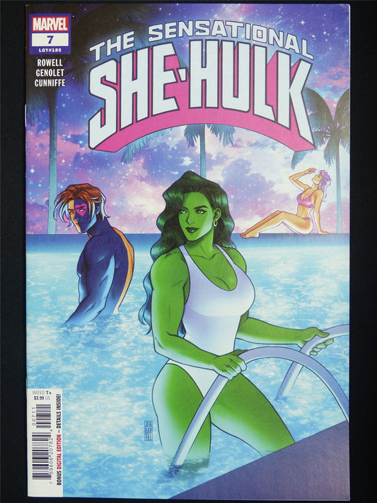 The Sensational SHE-HULK #7 - Marvel Comic #3BJ