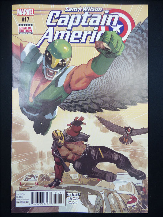 Sam Wilson: CAPTAIN America #17 - Marvel Comic #K6