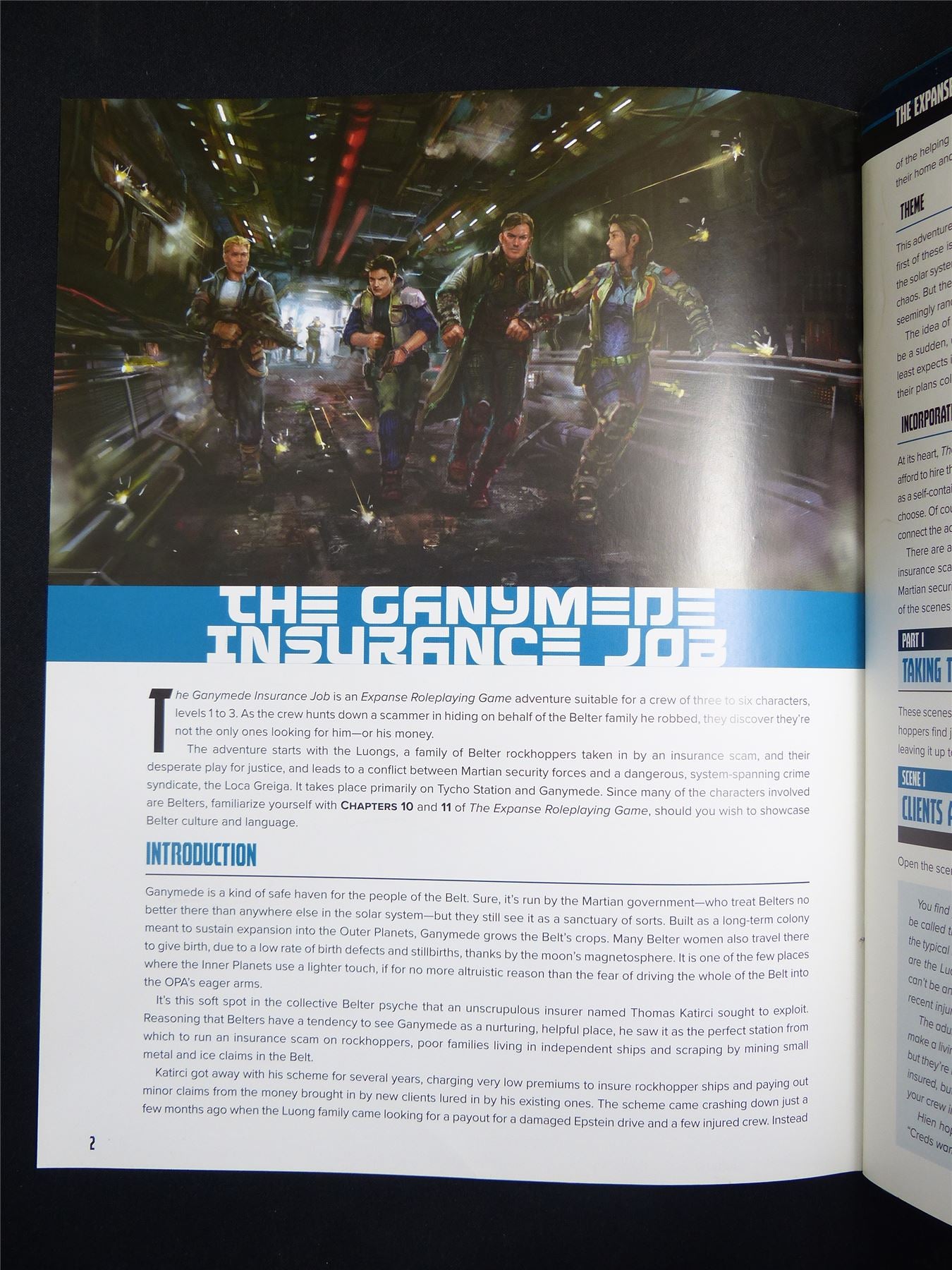 The Expanse Game Master's Kit Roleplay Booklet #1XG