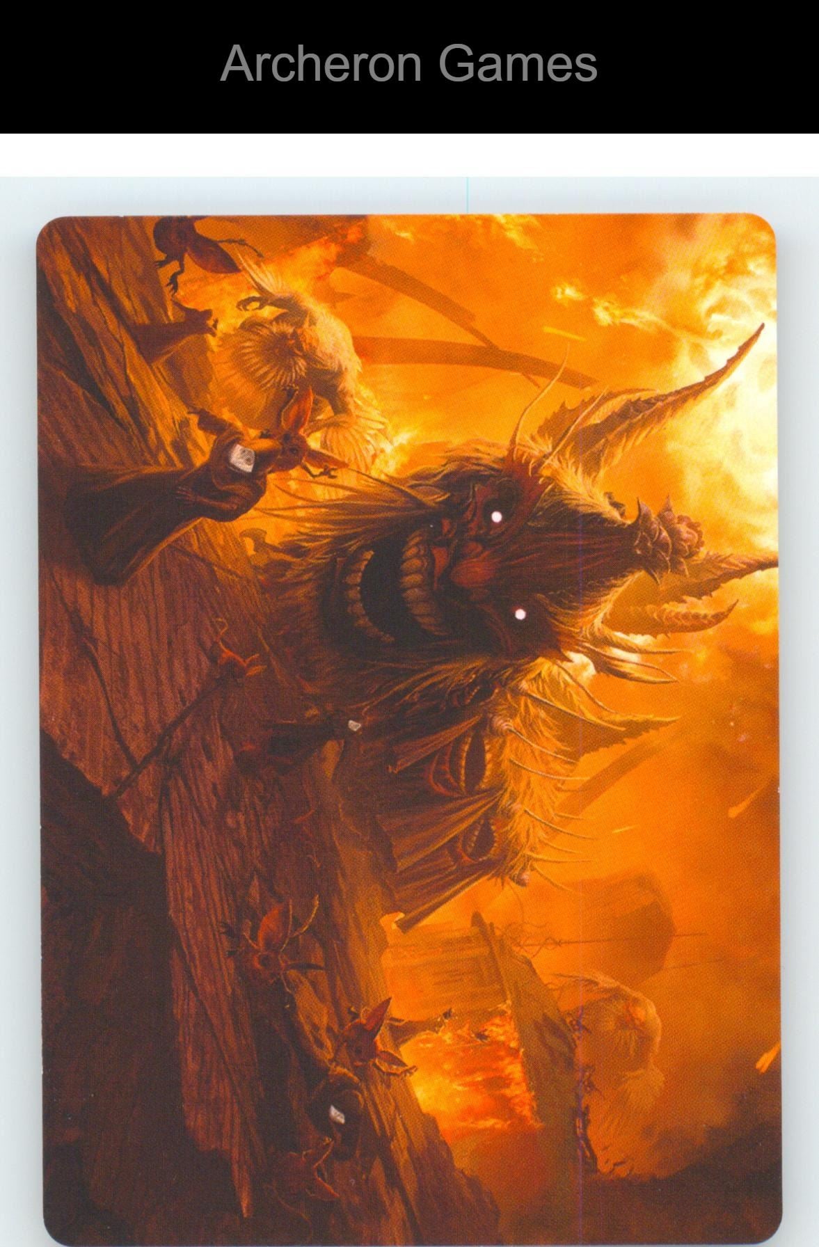 The Final Days Art Card AFFIN 6 Special MTG Card NM/EX+