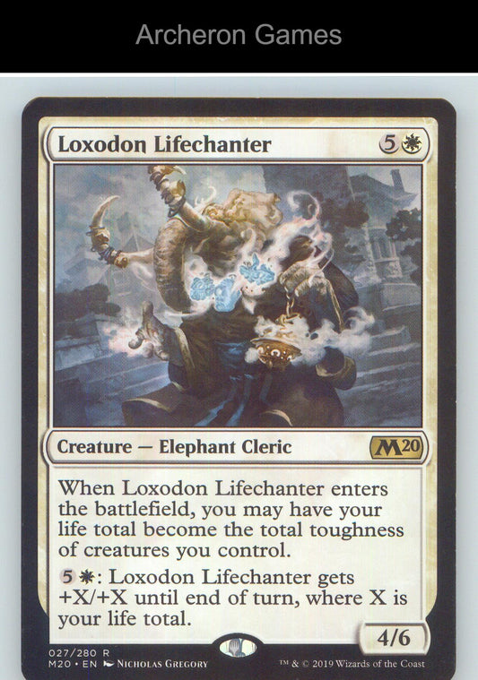 Loxodon Lifechanter M20 27 R MTG Card NM/EX+