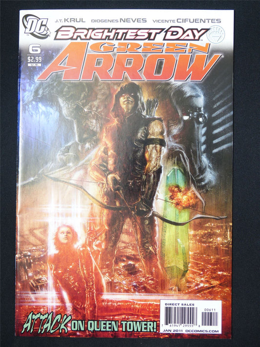 GREEN Arrow Brightest Day #6 - DC Comic #1LM