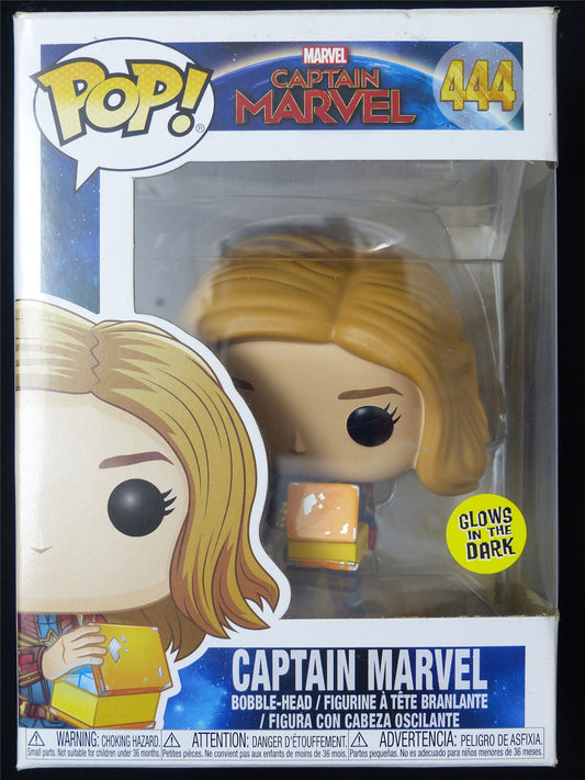 Captain Marvel Glow in the Dark - 444 Funko POP #3ES