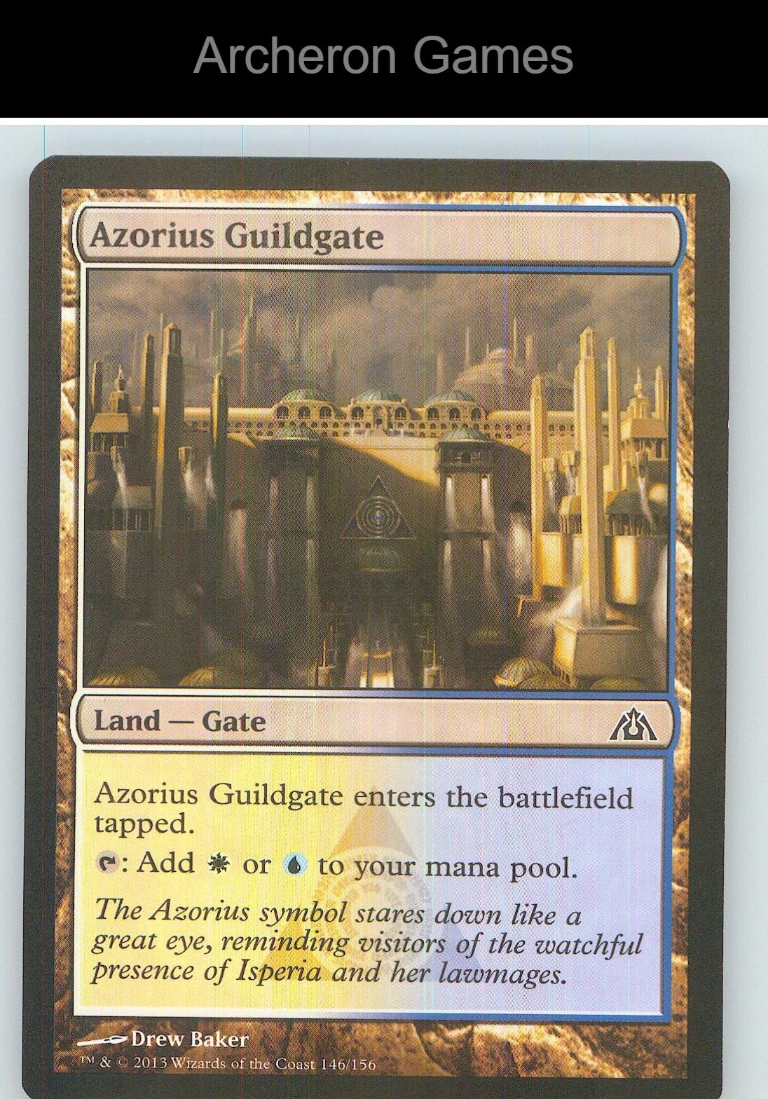 Azorius Guildgate DGM 146 C MTG Card NM/EX+