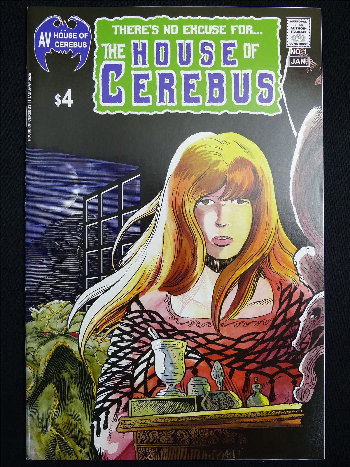 House of CEREBUS #1 Cvr A - Aardvark Comic #3MH
