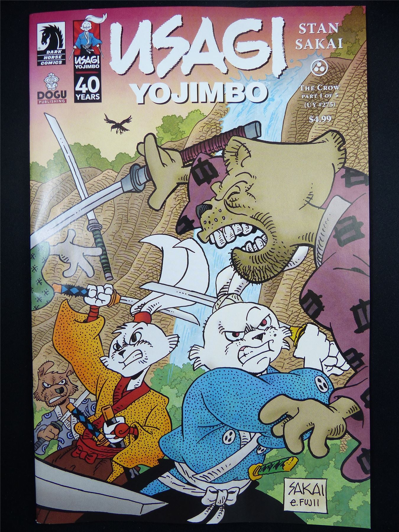 USAGI Yojimbo: The Crow #1 - Apr 2024 Dark Horse Comic #4LM