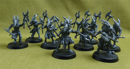 Tzaangors set of 9 - Daemons of Tzeentch - Warhammer AoS #2BN