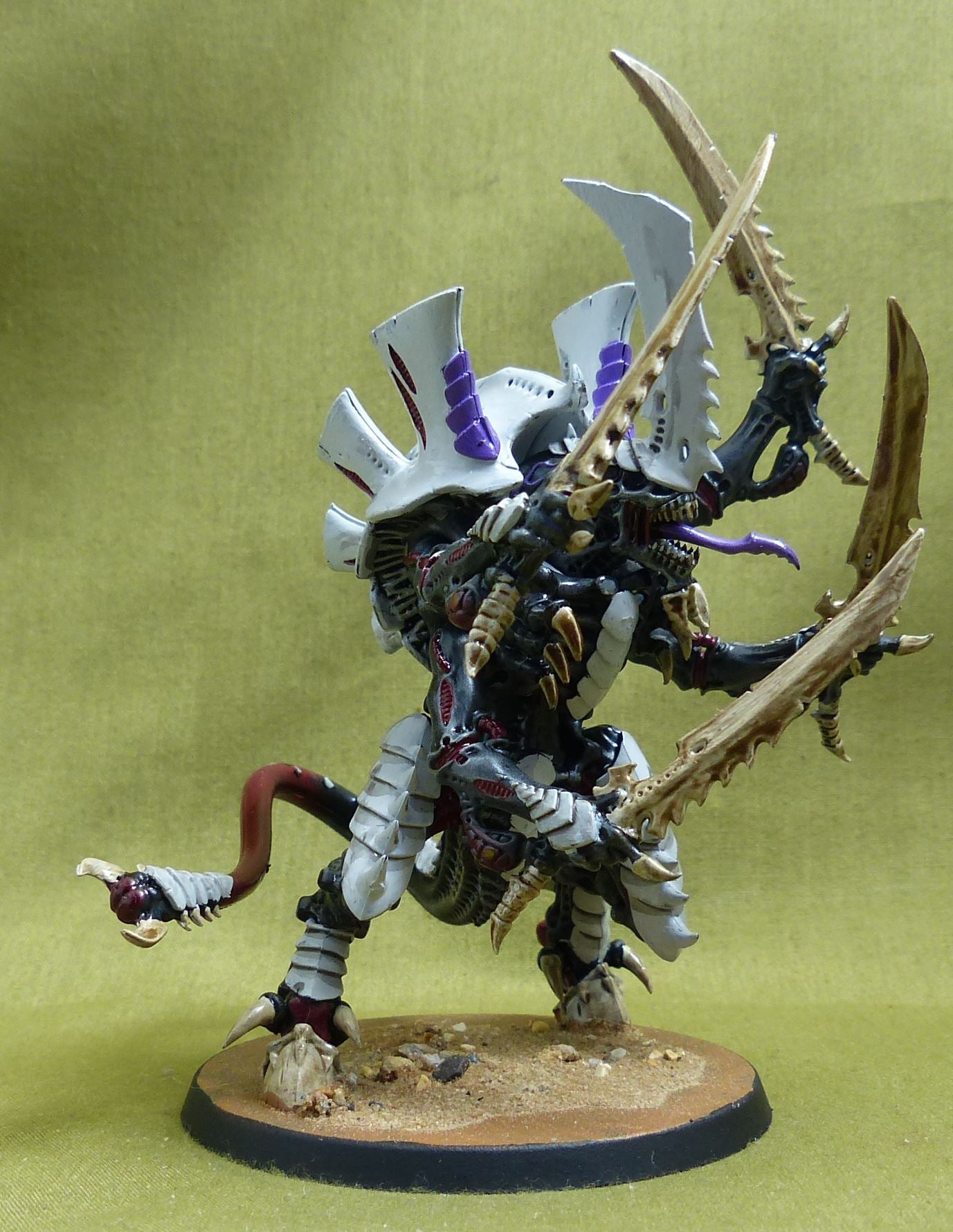 Swarmlord painted - Tyranids - Warhammer 40K #3ZL