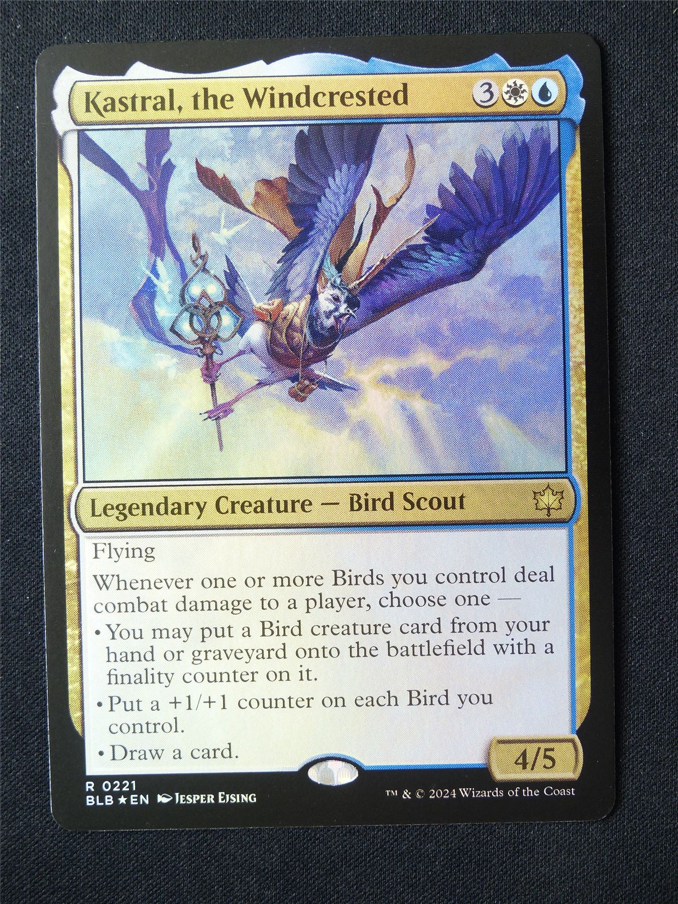 Kastral the Windcrested Foil - BLB - Mtg Card #5H0