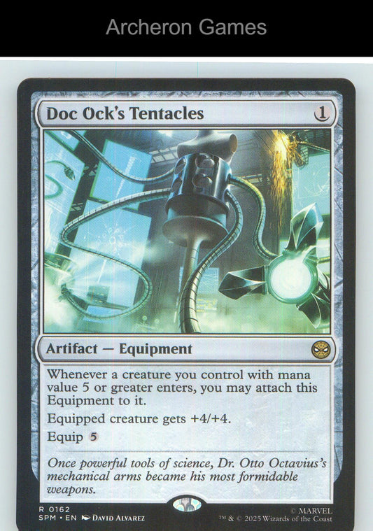 Doc Ock's Tentacles SPM 162 R MTG Card NM/EX+