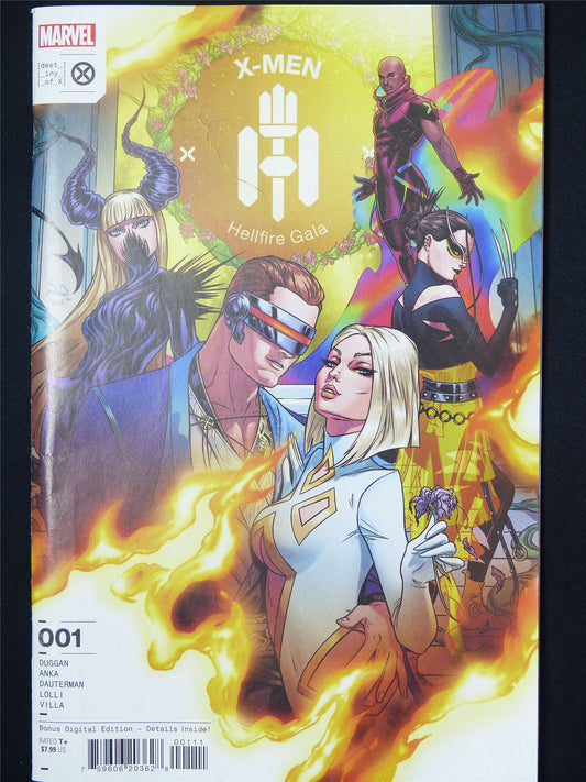 X-MEN Hellfire #1 - B&B Marvel Comic #7QD