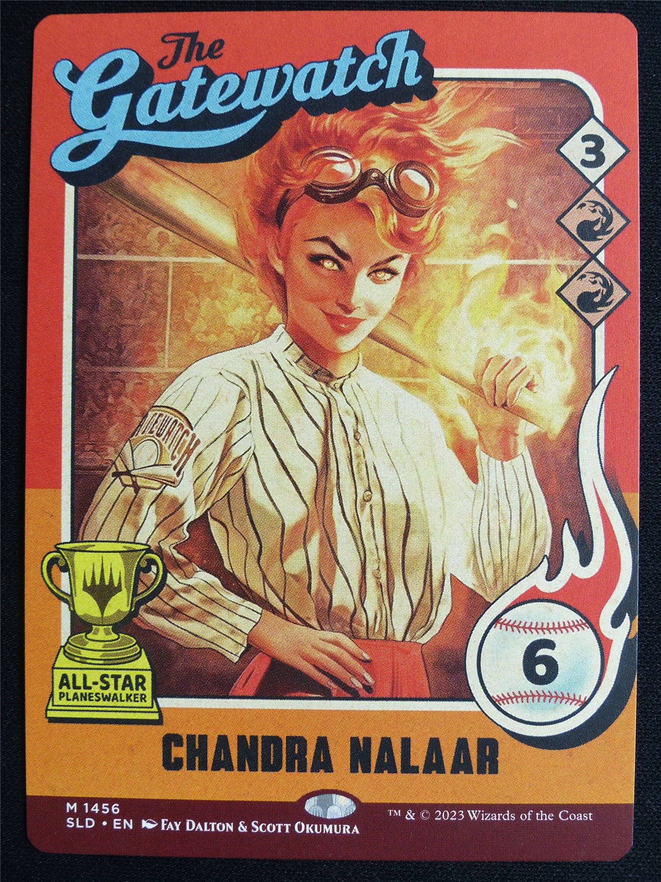 Chandra Nalaar of Team The Gatewatch - SLD - Mtg Card #4KG