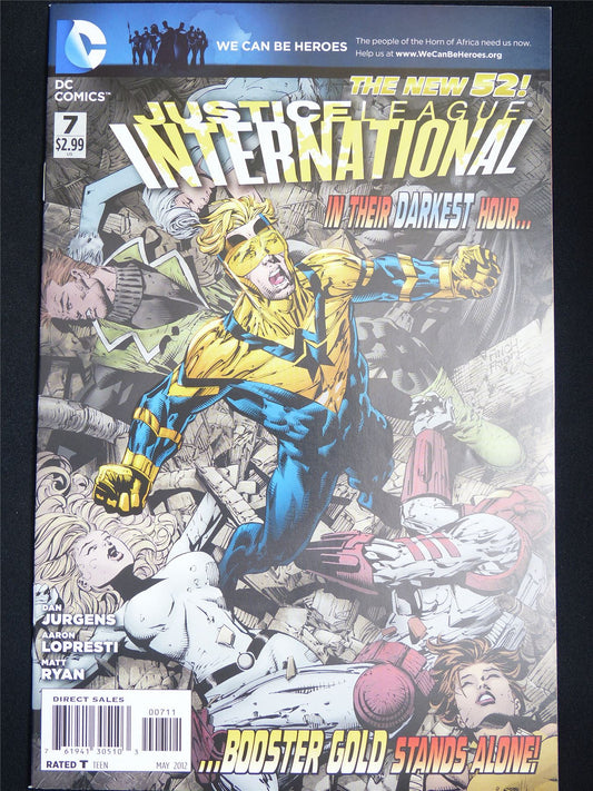 JUSTICE League International #7 - DC Comic #2B