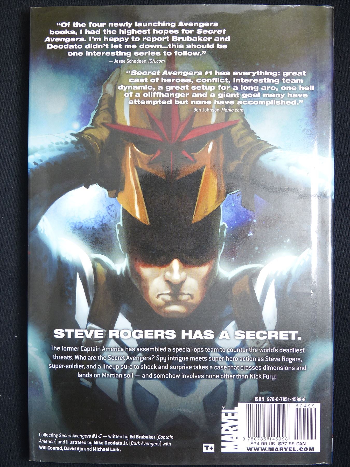 The Secret Avengers: Mission to Mars - Marvel Graphic Hardback #46V