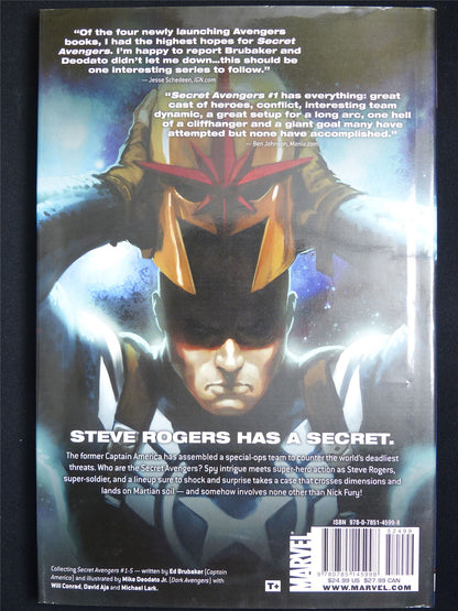 The Secret Avengers: Mission to Mars - Marvel Graphic Hardback #46V