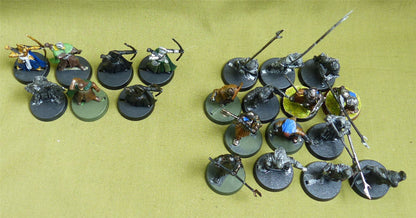 Collection of Lord of the Rings Miniatures - Warhammer Middle-Earth #12I