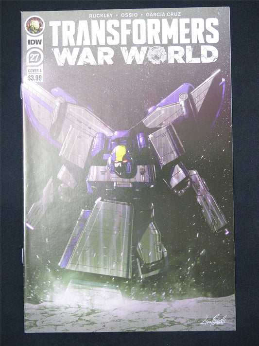 TRANSFORMERS #27 War Worlds - IDW Comic #380