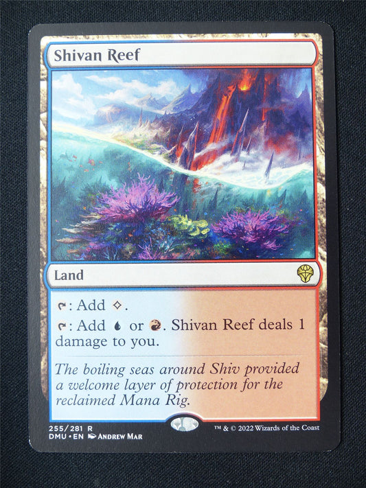 Shivan Reef - DMU - Mtg Card #32J