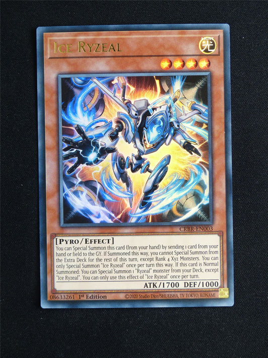 Ice Ryzeal CRBR Ultra Rare - 1st ed Yugioh Card #238