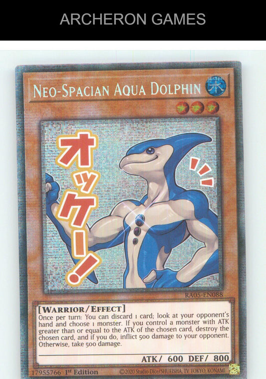 Neo-Spacian Aqua Dolphin (Starlight Rare) Starlight Rare YUGIOH Card 1st Edition