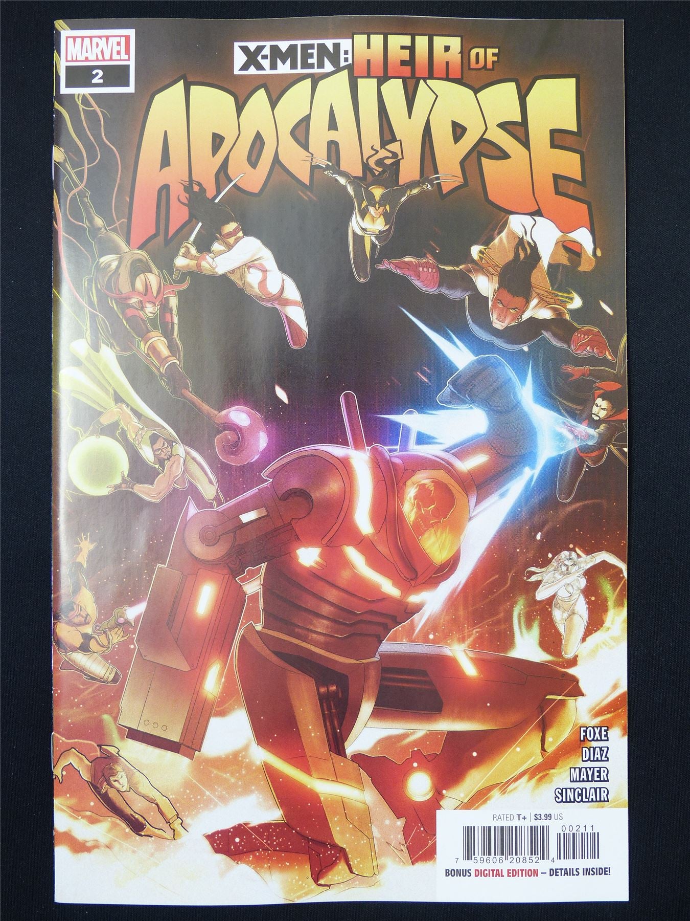 X-MEN: Heir of Apocalpyse #2 - Aug 2024 Marvel Comic #2N6