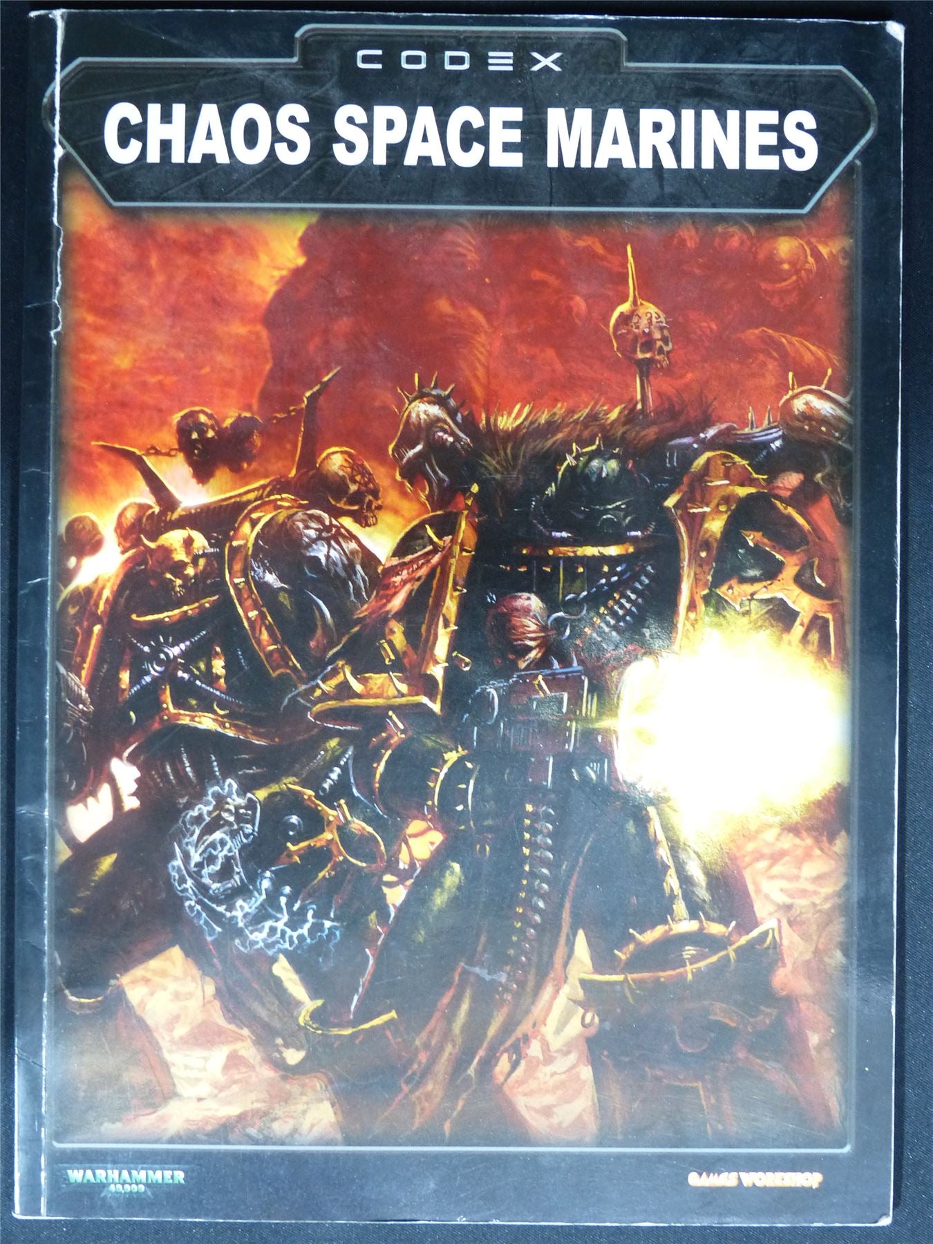 Chaos Space Marines 3rd Edition Codex Softback - Warhammer 40K #1OV