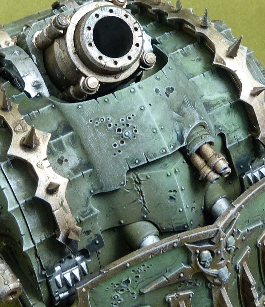 Plagueburst Crawler Painted - Death Guard - Warhammer 40K #3V0