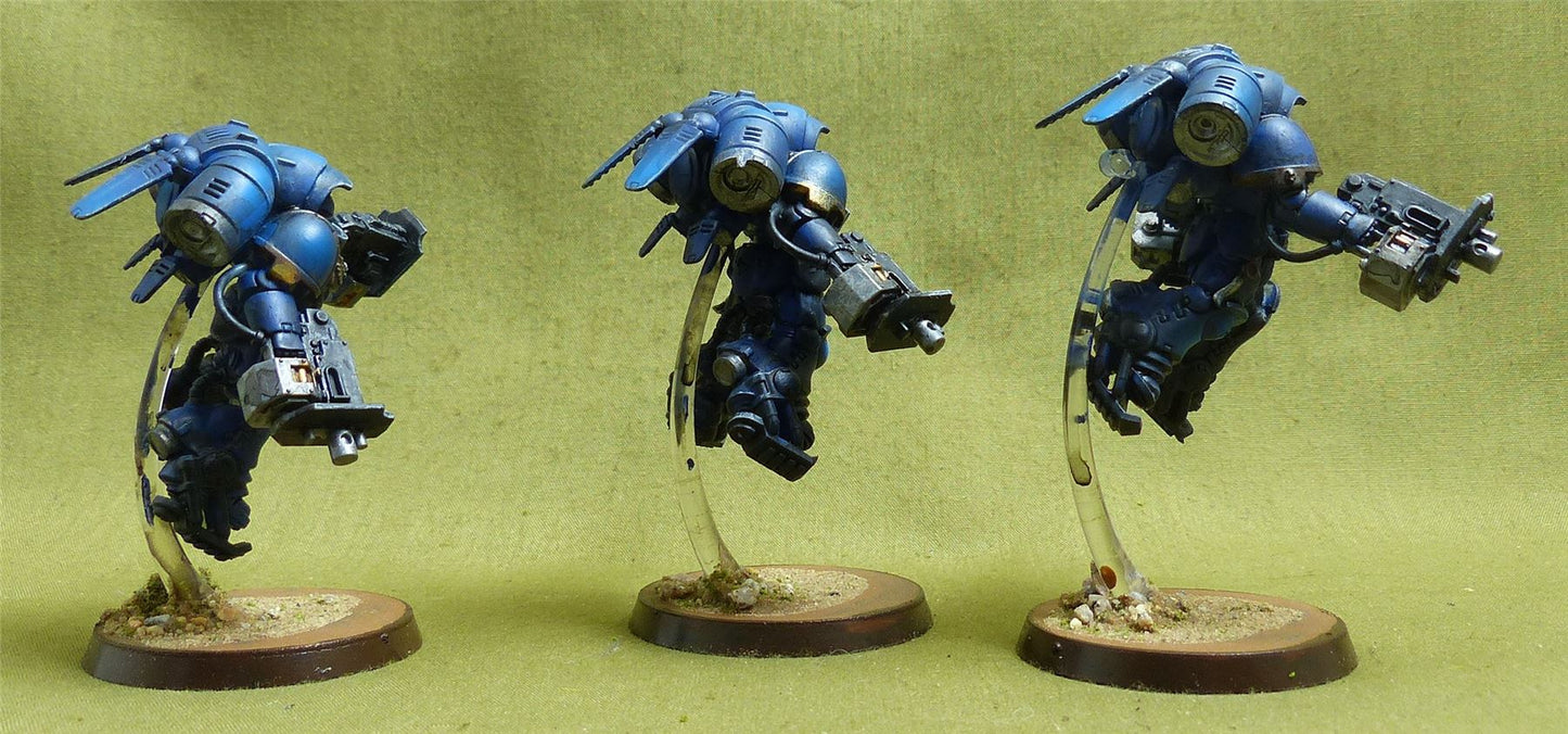 Inceptor Squad Painted - Ultramarines - Warhammer 40K #24Q