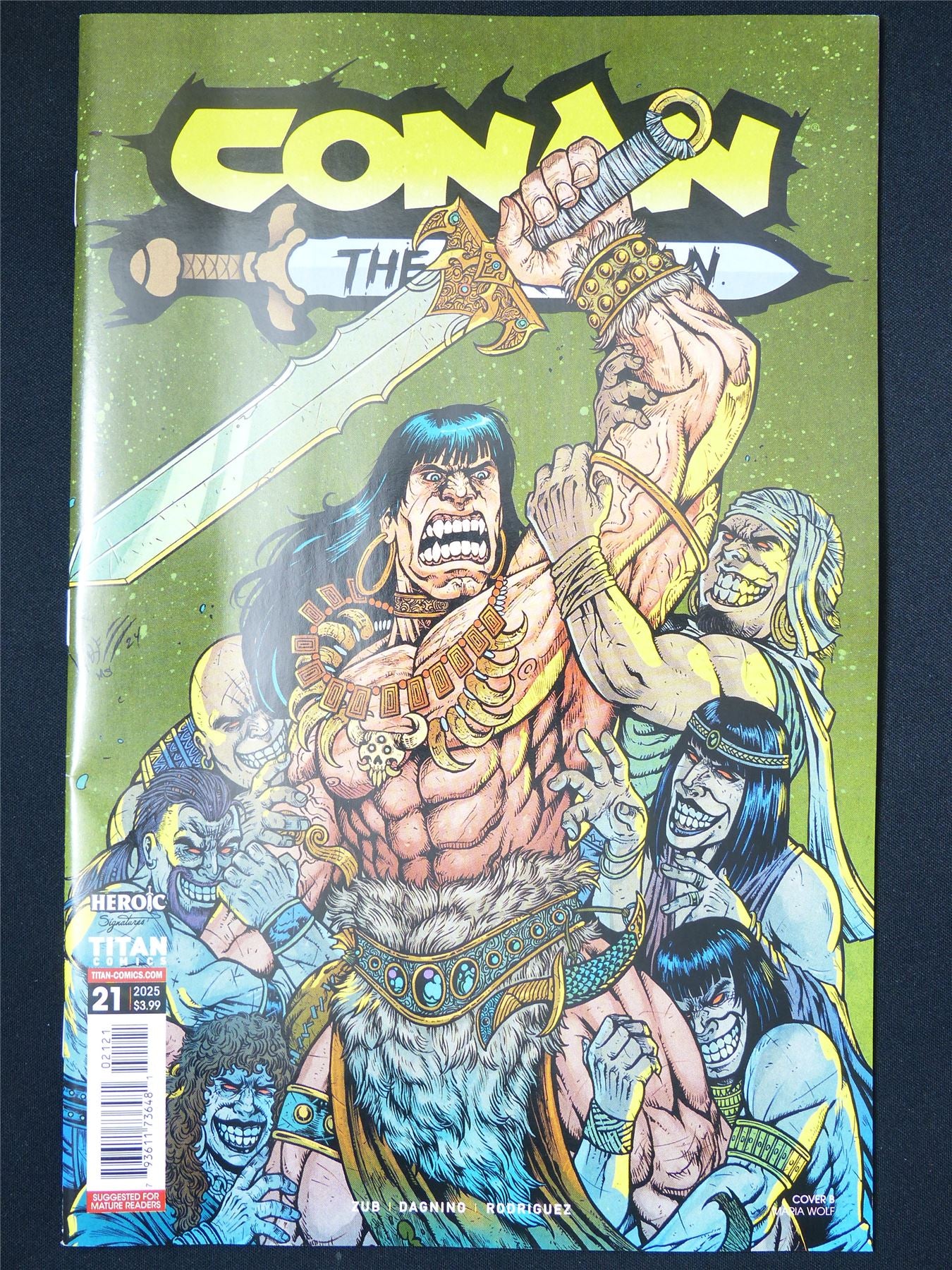 CONAN The Barbarian #21 - Jun 2025 Titan Comic #15S