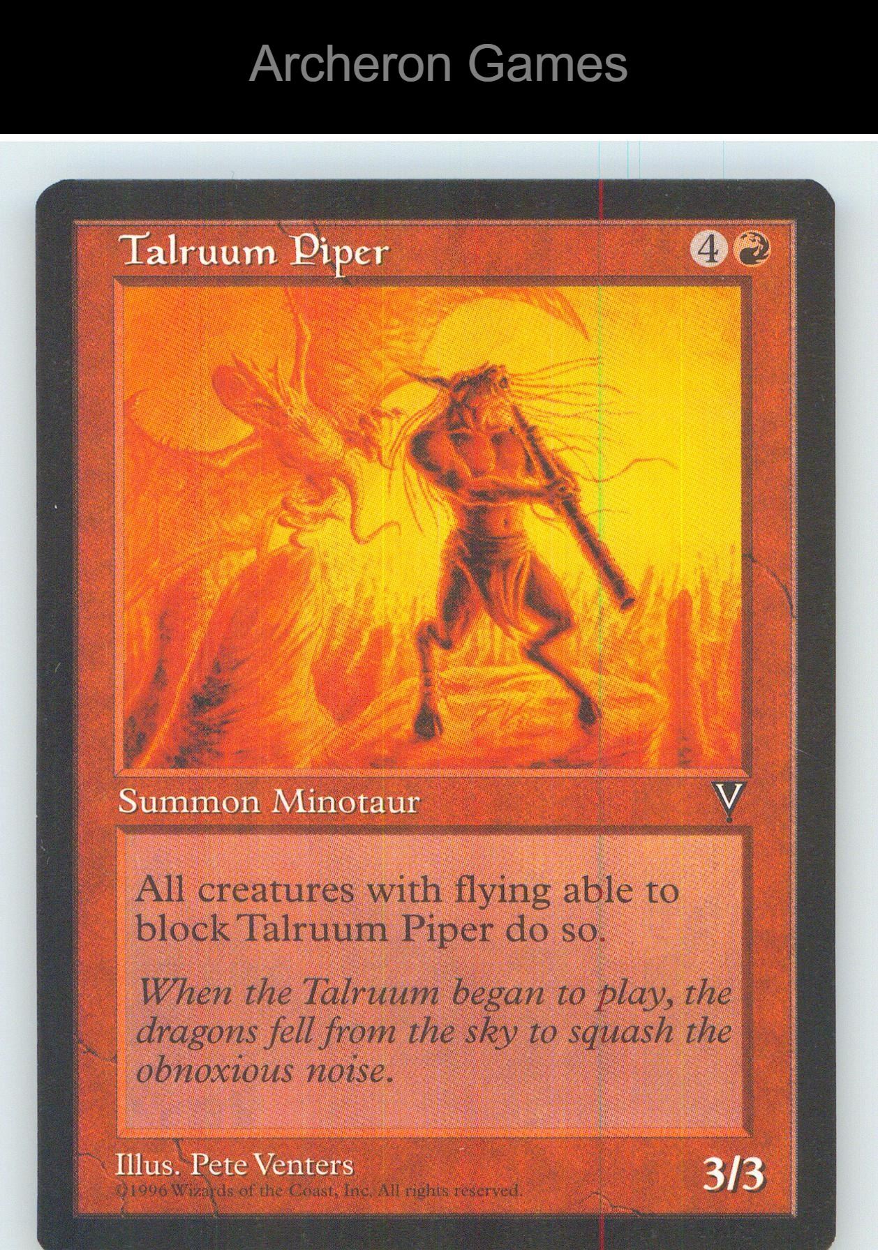 Talruum Piper VIS UC MTG Card NM/EX+