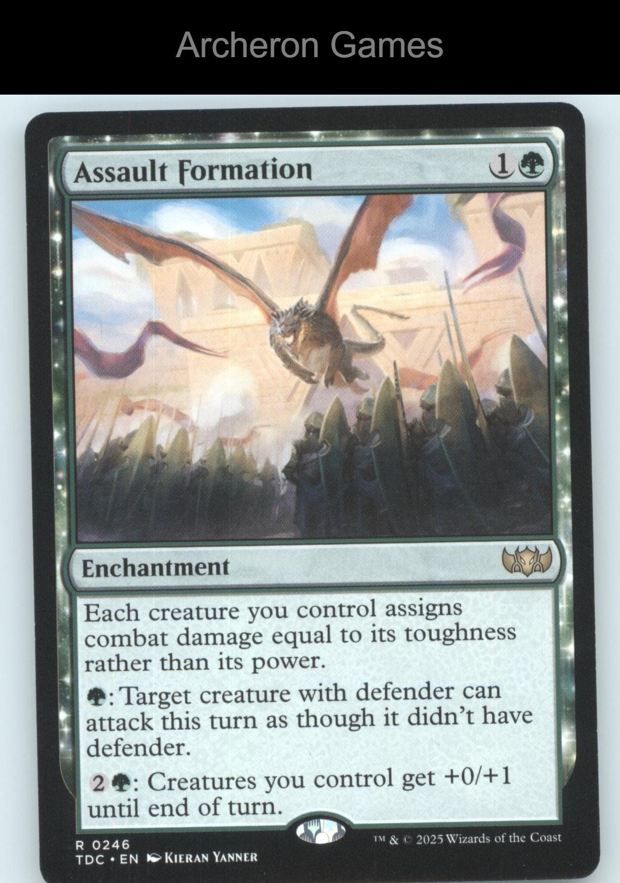 Assault Formation 246 R MTG Card Commander: Tarkir: Dragonstorm