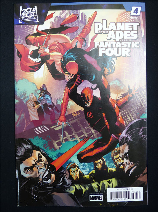 PLANET of the Apes versus Fantastic Four #4 Cvr D - Jul 2026 Marvel Comic #ON