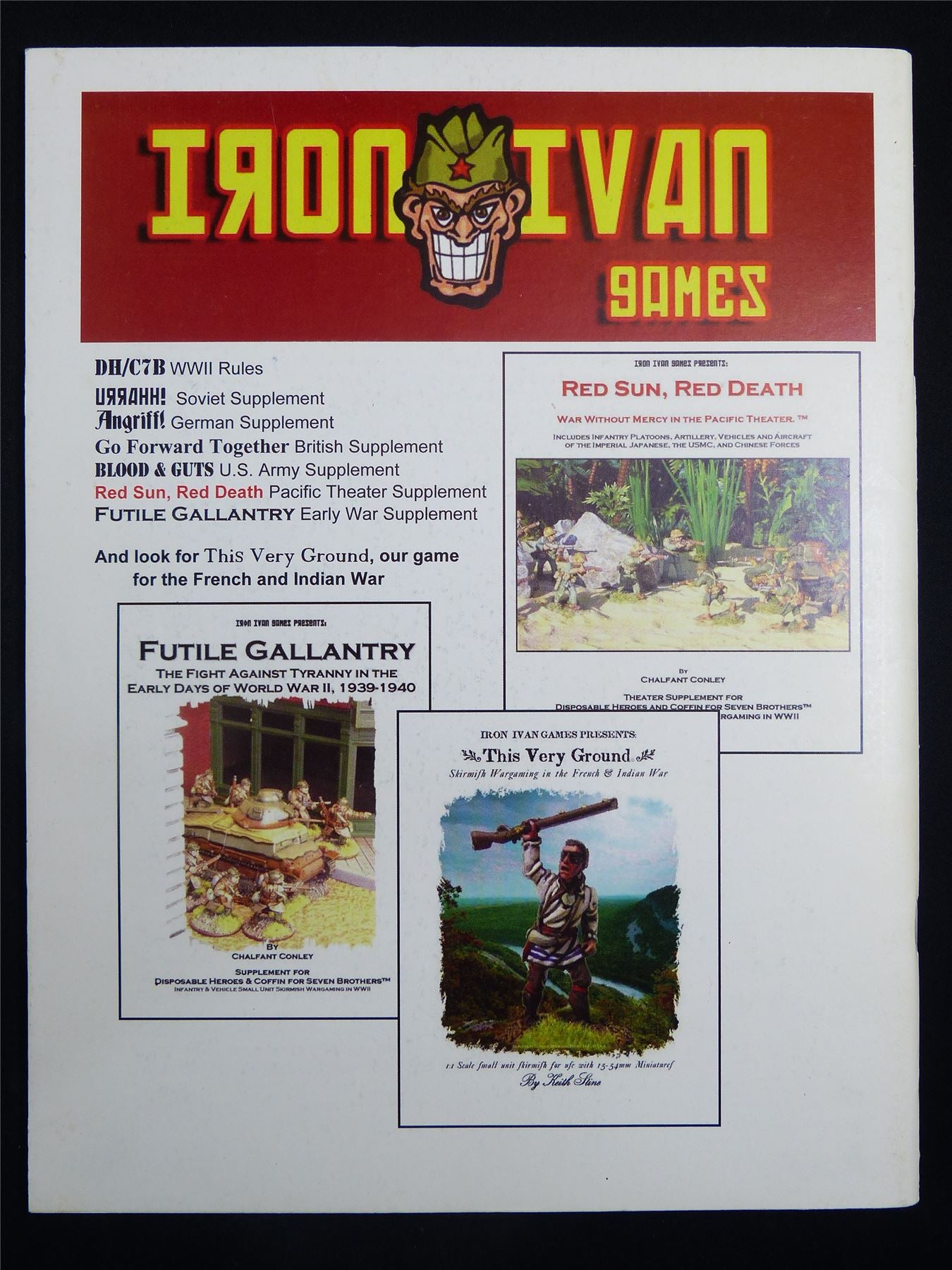 Disposable Heroes & Coffin for Seven Brothers - Miniatures Rulebooklet #2SF