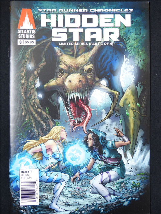 STAR Runner Chornicles: Hidden Star #3 - B&B Sep 2024 Atlantis Studios Comic #12Q