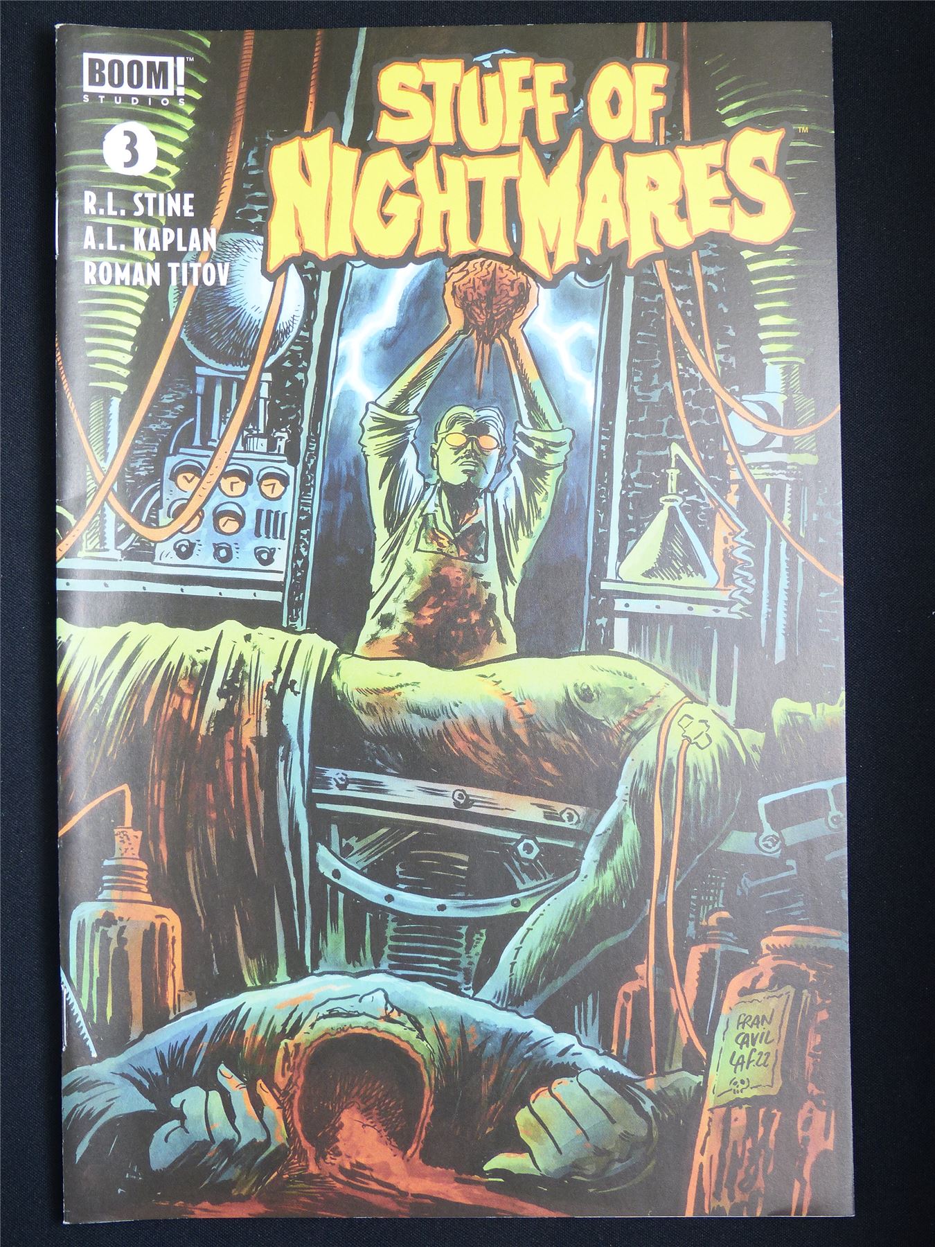 STUFF of Nightmares #3 - Boom! Comic #6LA