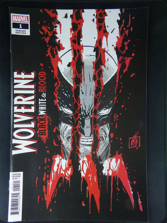 Wolverine: Black White and Blood #1 Variant Cvr - Marvel Comic #2PP