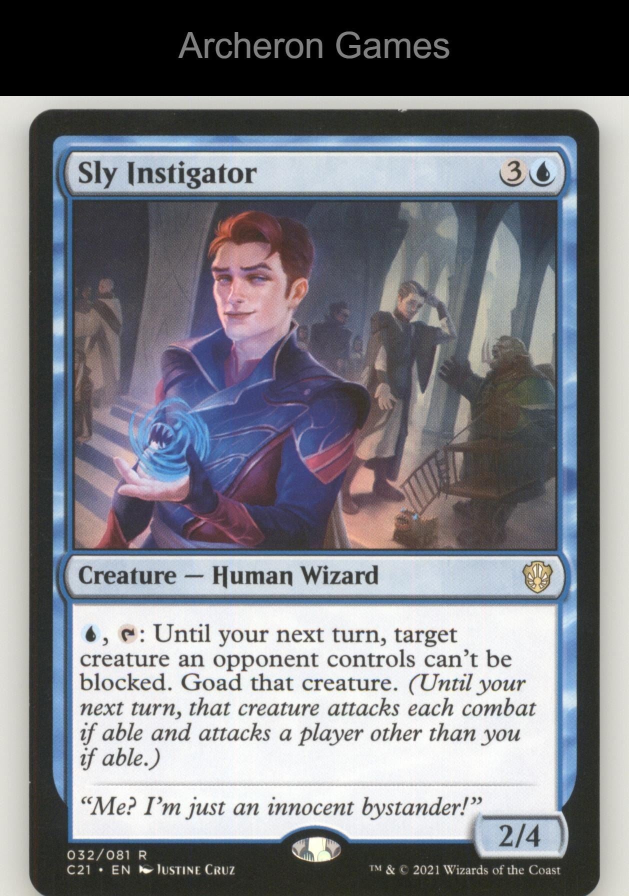 Sly Instigator 32 R MTG Card Commander 2021
