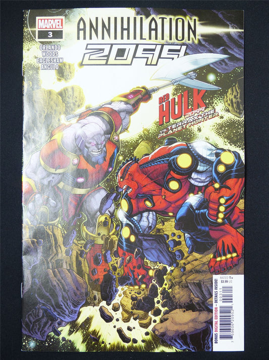 ANNIHILATION 2099 #3 - B&B Sep 2024 Marvel Comic #3JI