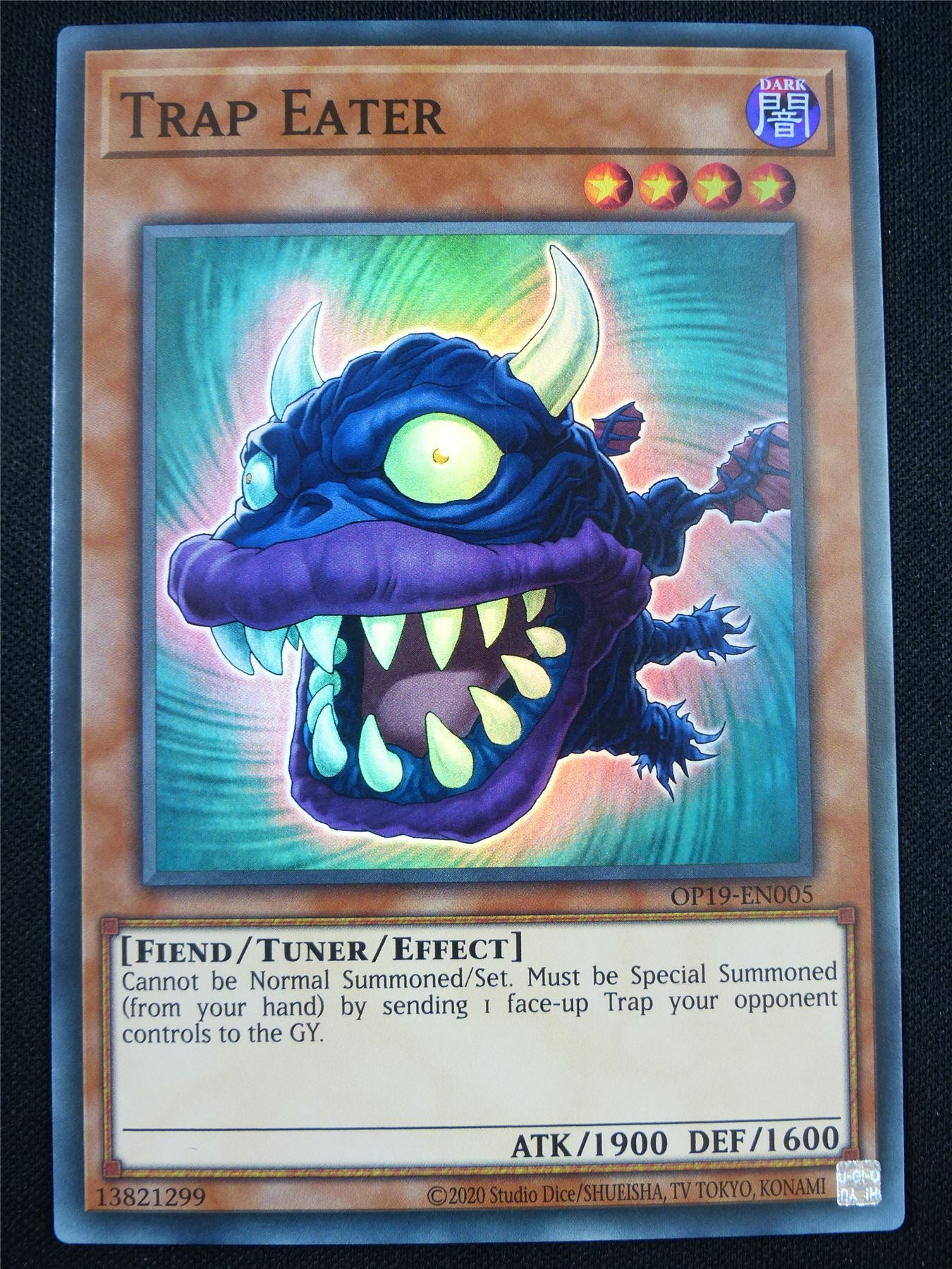 Trap Eater OP19 Super Rare - Yugioh Card #4L